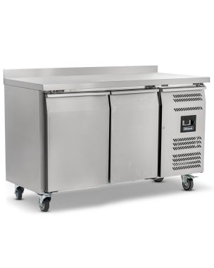 Double Door Freezer Counter With Upstand