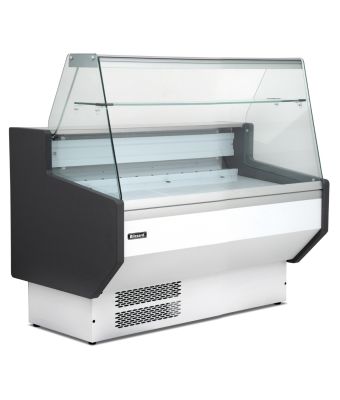 1m Flat Glass Serve Over Counter